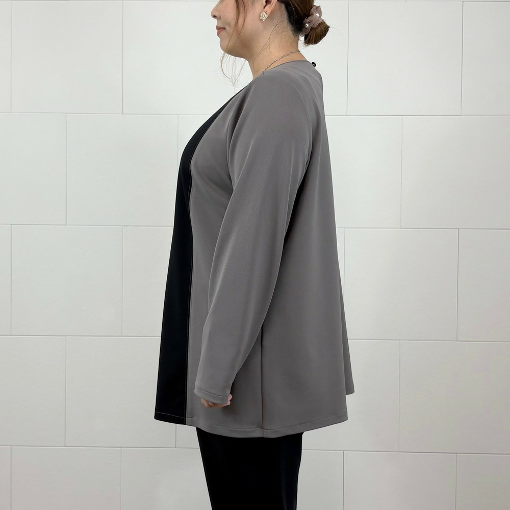 ドライスーティング配色チュニック18