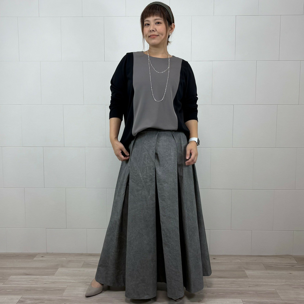 ドライスーティング配色チュニック3