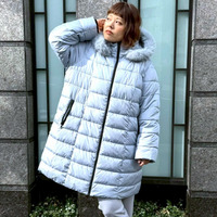 ファイバーダウンロングコート