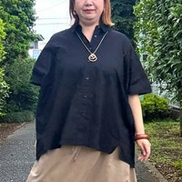 綿ローンドルマンブラウス