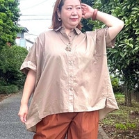 綿ローンドルマンブラウス