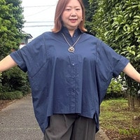 綿ローンドルマンブラウス