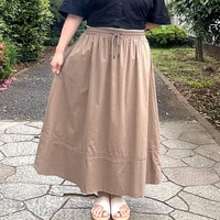綿ローンロングスカート