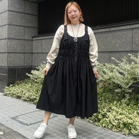 ストレッチビンテージジャンスカ