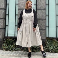 ストレッチビンテージジャンスカ