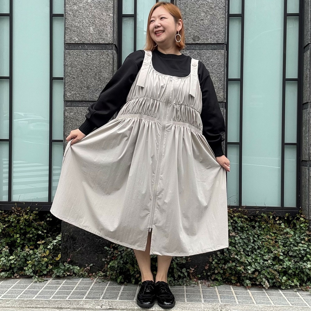 ストレッチビンテージジャンスカ12