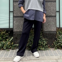 アクアスーティングジャージストレートパンツ