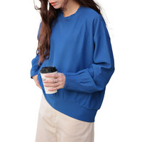 大きいサイズ レディース 袖口タックリップルプルオーバー