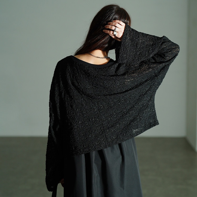 大きいサイズ レディース レースプルオーバー&ノースリーブワンピース2点セット11