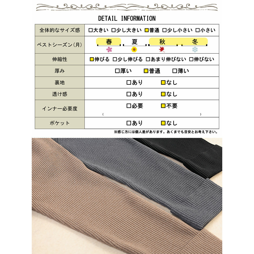 大きいサイズ レディース ハーフZIP畦編みニットワンピース18