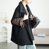 大きいサイズ レディース オーバーサイズボアベスト