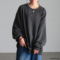 大きいサイズ レディース ラウンドネックオーバーサイズチュニック