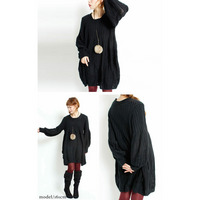 大きいサイズ レディース バルーンスリーブＡラインワンピース