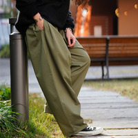 大きいサイズ レディース ツイルバレルパンツ