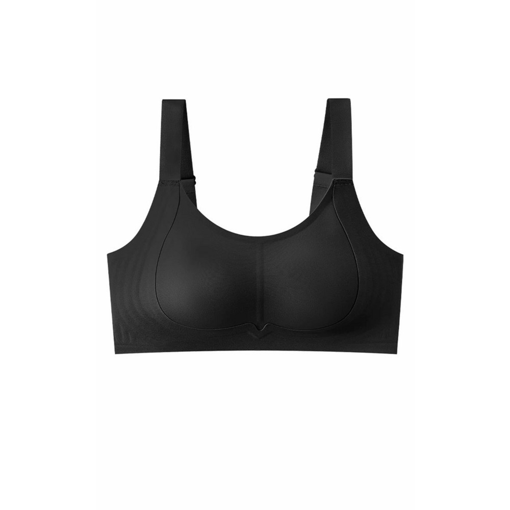 大きいサイズ レディース 胸を小さく見せる!ノンワイヤーシームレスブラジャー1