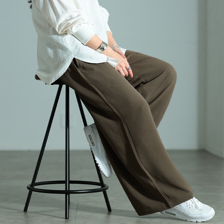 大きいサイズ レディース 冷感ワイドパンツ11