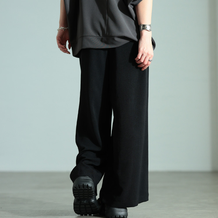 大きいサイズ レディース 冷感ワイドパンツ8