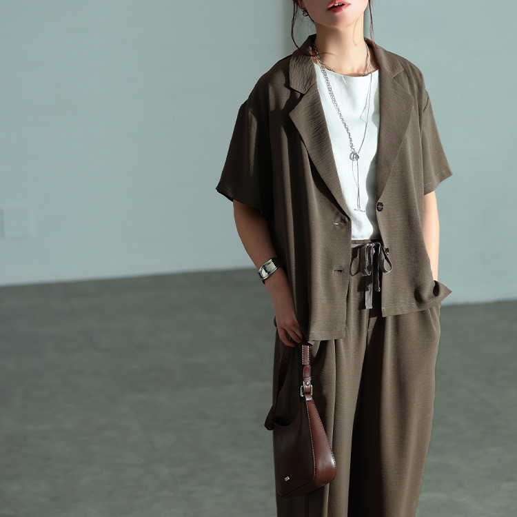 大きいサイズ レディース 冷感テーラードジャケット12