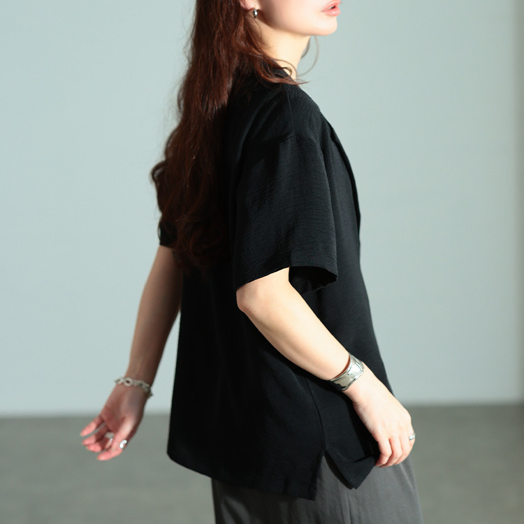 大きいサイズ レディース 冷感テーラードジャケット7