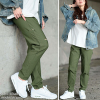 大きいサイズ レディース ストレッチスリムフィットダメージパンツ