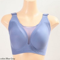 メッシュ切り替えノンワイヤーブラジャー