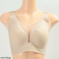 メッシュ切り替えノンワイヤーブラジャー
