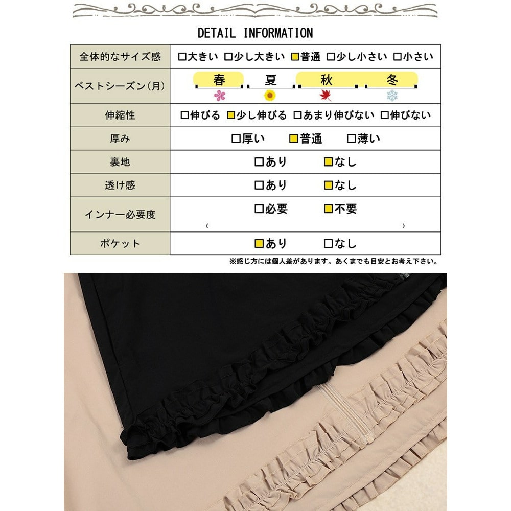 裾フリルZIPパーカー19