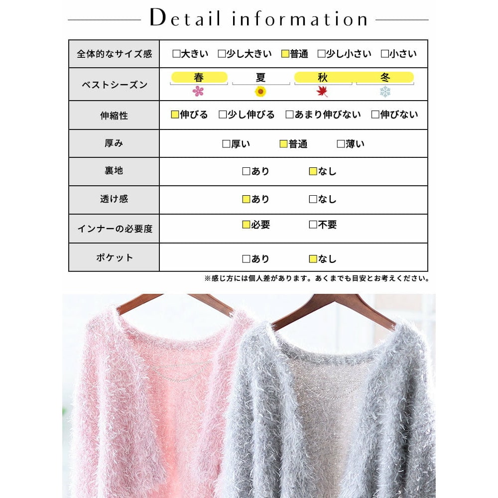 シャギーショートカーディガン18