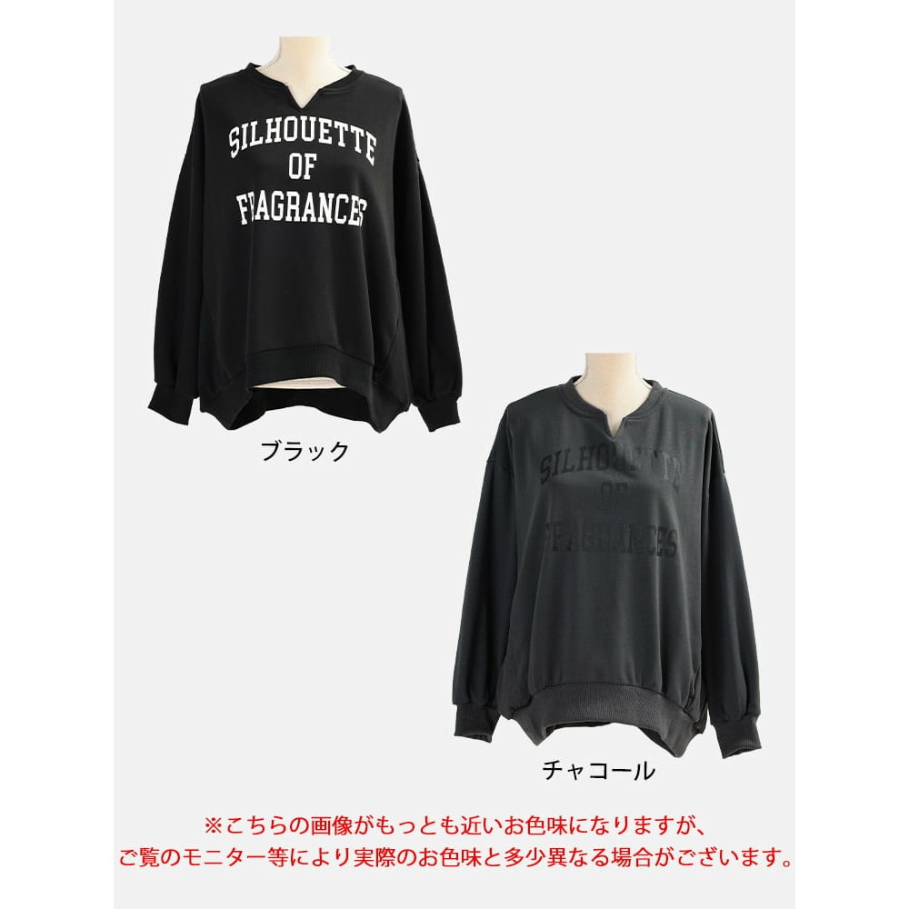 カレッジロゴキーネックスウェットプルオーバー17