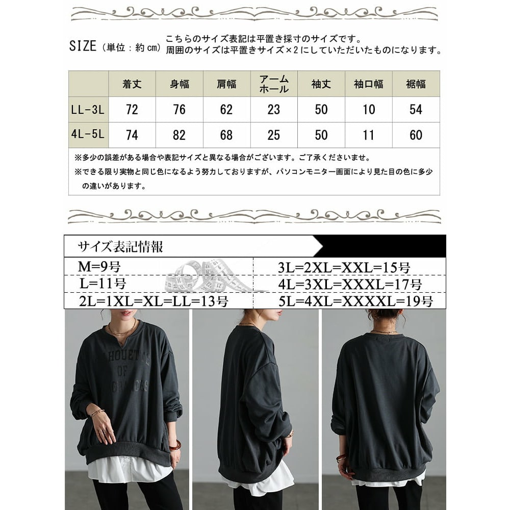 カレッジロゴキーネックスウェットプルオーバー18