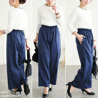 大きいサイズ レディース ワイドパンツ