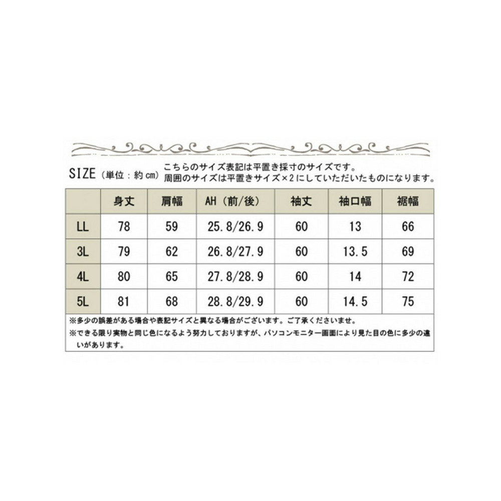 大きいサイズ レディース バック配色切替えCPOジャケット15