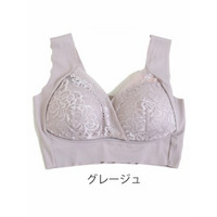 大きいサイズ レディース カシュクールヘムノンワイヤーブラジャー