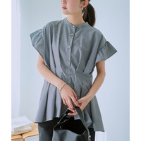 【接触冷感】ウエストタックブラウス ラビアンジェ