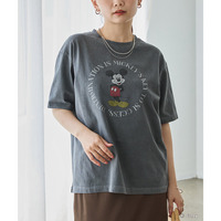 ミッキー/プリントＴシャツ