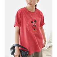 ミッキー/プリントＴシャツ