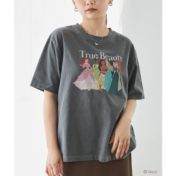ディズニープリンセス/プリントTシャツ【アリノマ/Alinoma】 ディズニープリンセス/プリントTシャツ【アリノマ/Alinoma】