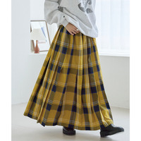 タータンチェックプリーツスカート