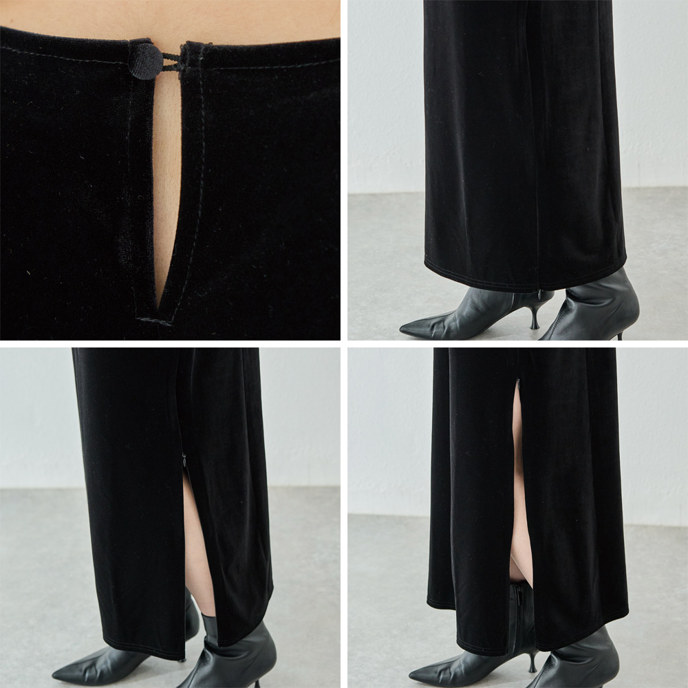 ベロアワンピース25