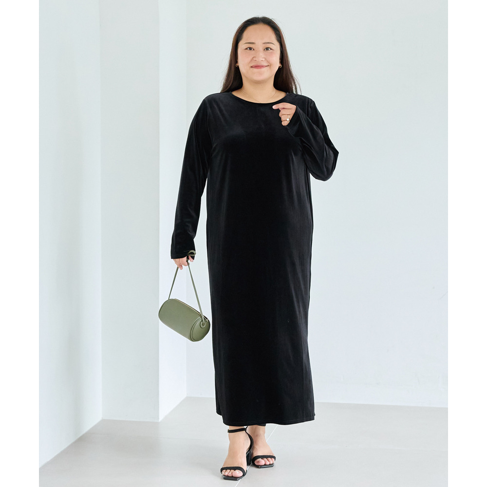 ベロアワンピース26