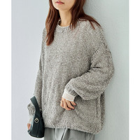 ラメモールヤーンプルオーバー