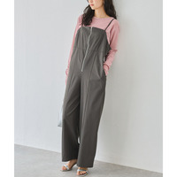 フロントファスナーサロペット