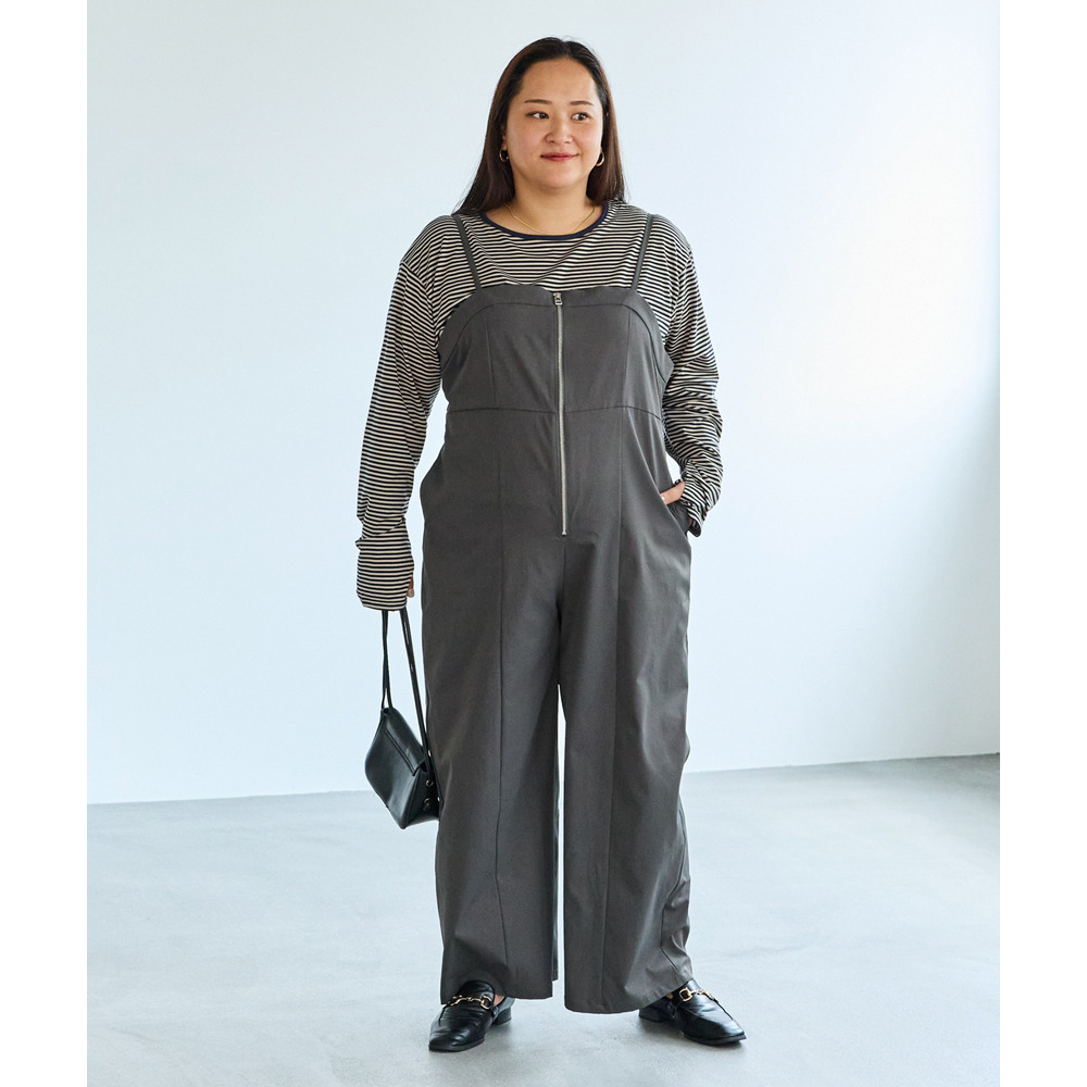 フロントファスナーサロペット27