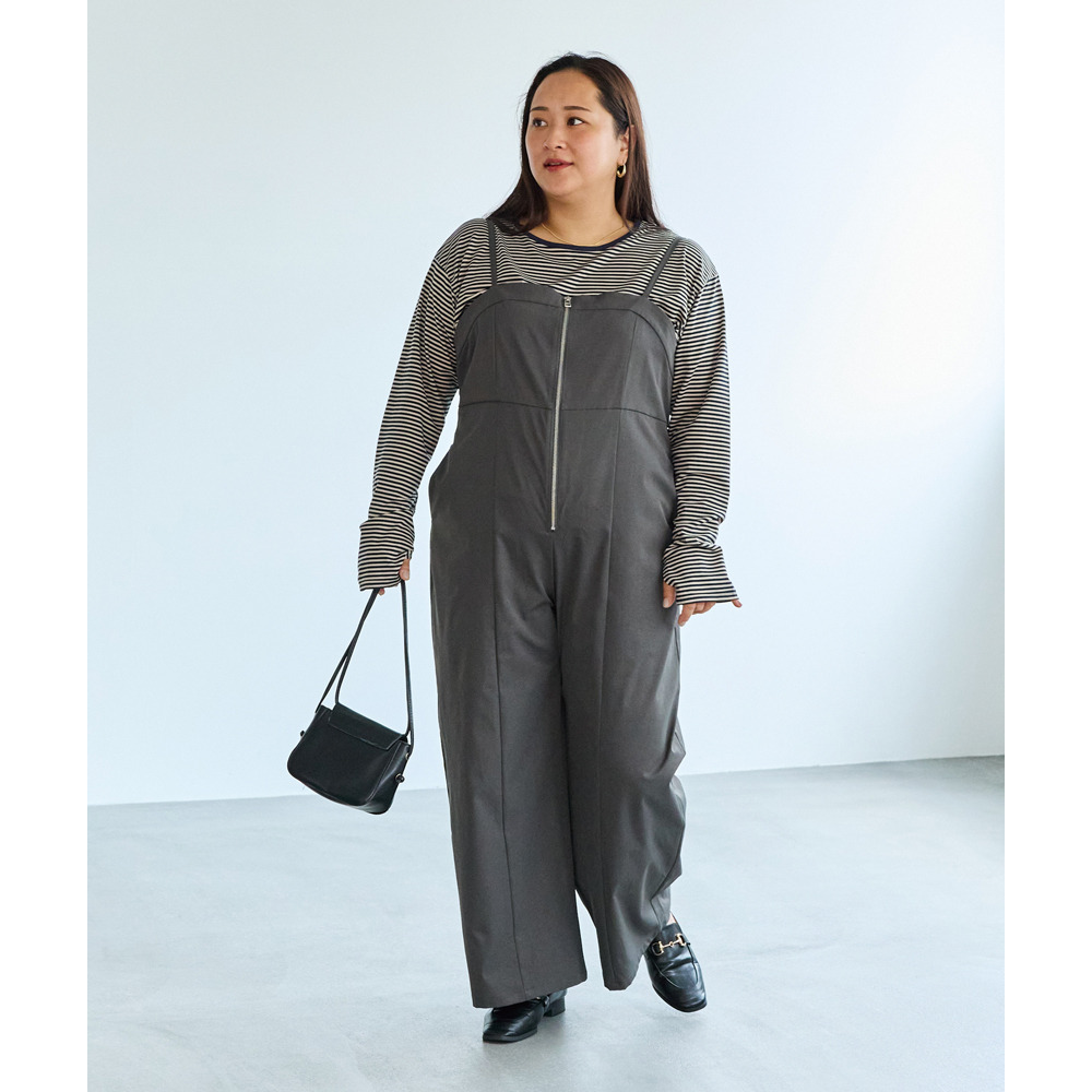 フロントファスナーサロペット28