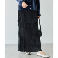 プリーツアシンメトリースカート