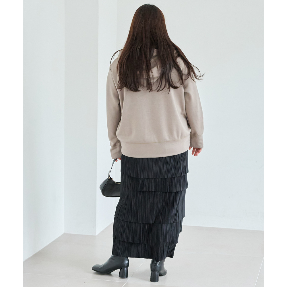 プリーツアシンメトリースカート30