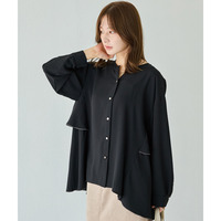 ジョーゼットフレアブラウス