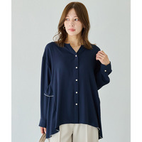 ジョーゼットフレアブラウス