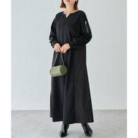 配色ミリタリーワンピース