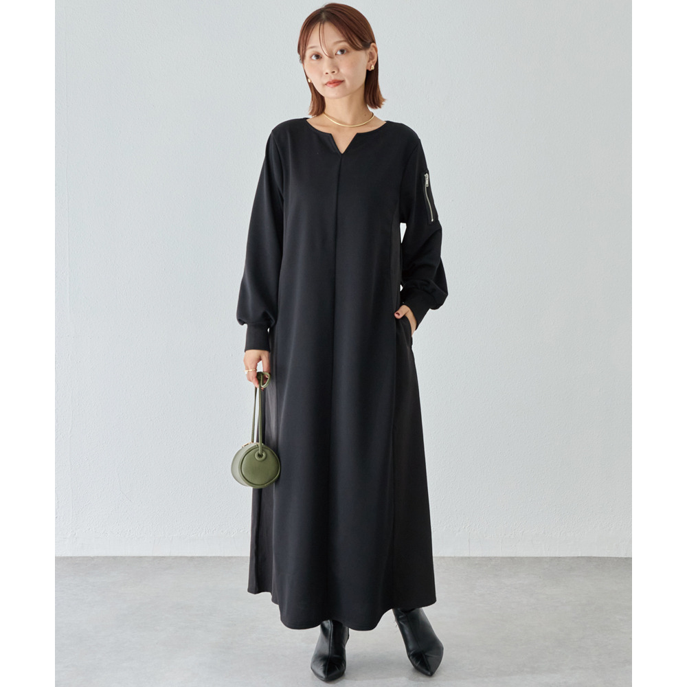 配色ミリタリーワンピース10